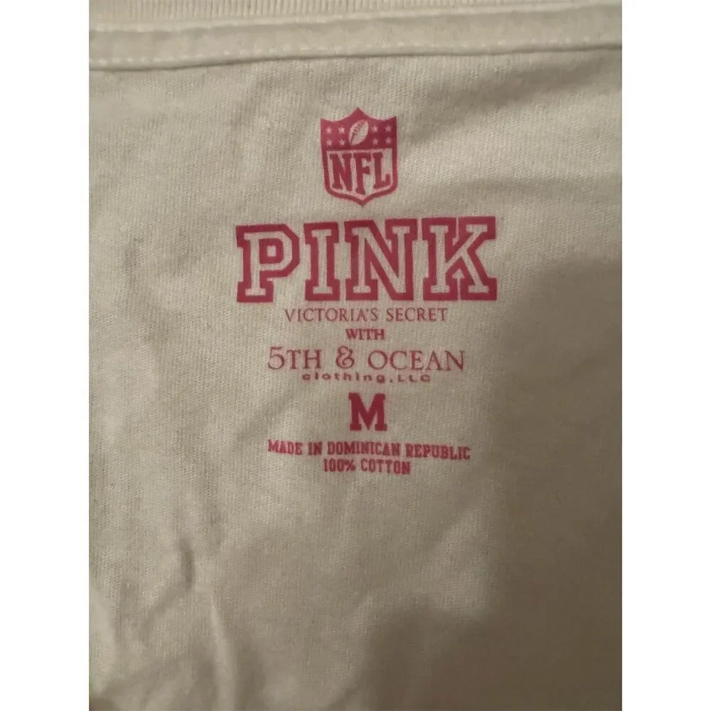 Washington Redskins Vintage Victoria's Secret PINK Women's T-Shirt White Size M